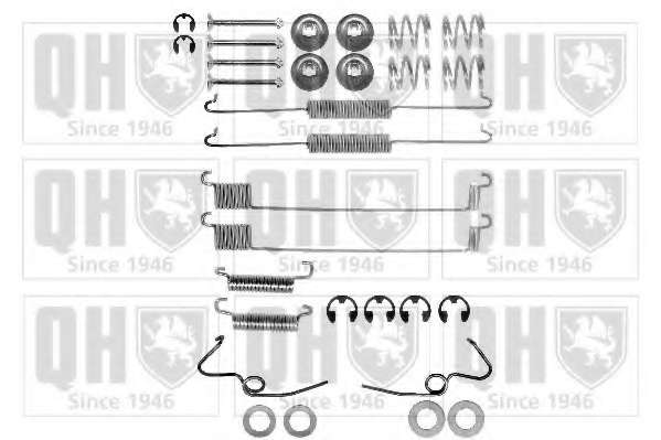 Комплектующие, тормозная колодка
