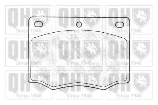 Комплект тормозных колодок, дисковый тормоз