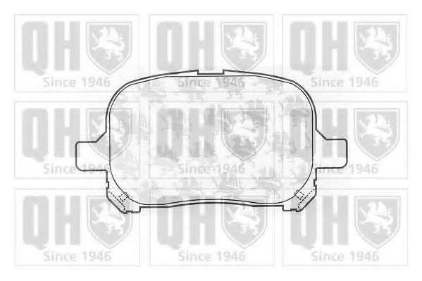 Комплект тормозных колодок, дисковый тормоз