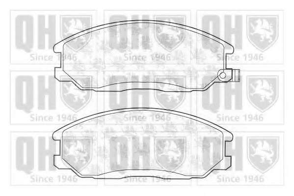 Комплект тормозных колодок, дисковый тормоз