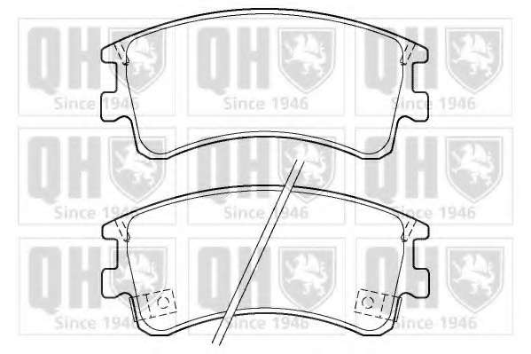 Гальмiвнi колодки дисковi