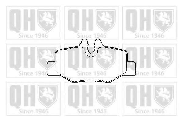 Комплект тормозных колодок, дисковый тормоз