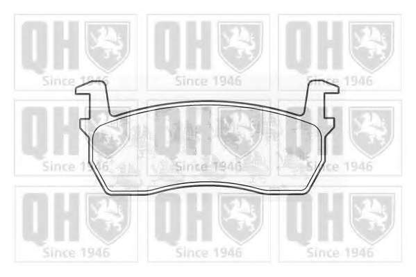 Комплект тормозных колодок, дисковый тормоз