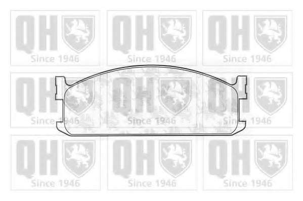 Комплект тормозных колодок, дисковый тормоз