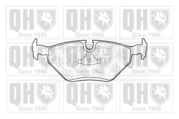 Комплект тормозных колодок, дисковый тормоз