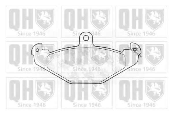 Комплект тормозных колодок, дисковый тормоз
