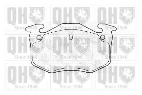 Комплект тормозных колодок, дисковый тормоз