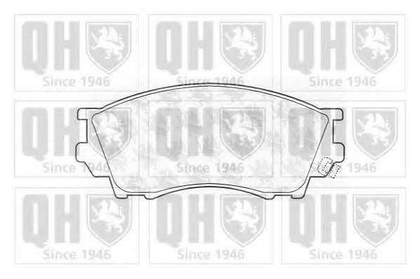 Комплект тормозных колодок, дисковый тормоз