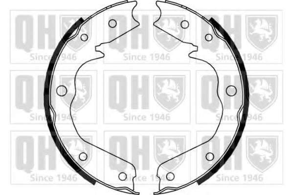 Комплект тормозных колодок, стояночная тормозная система
