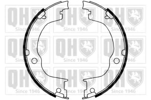 Комплект тормозных колодок, стояночная тормозная система