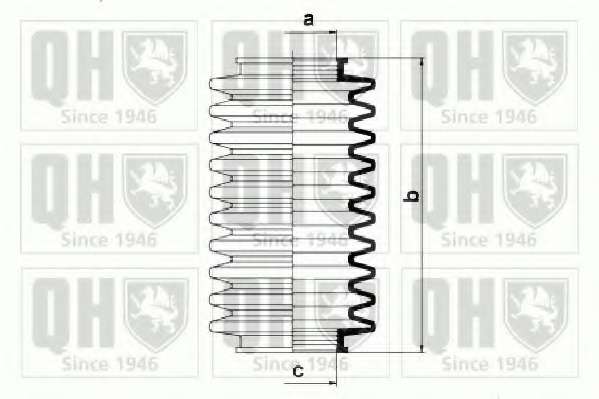 Комплект пылника, рулевое управление