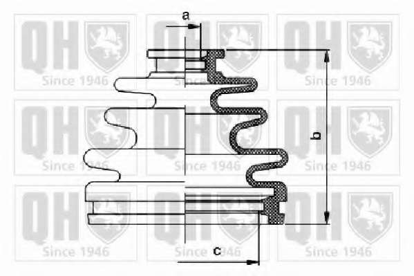 Комплект пылника, приводной вал