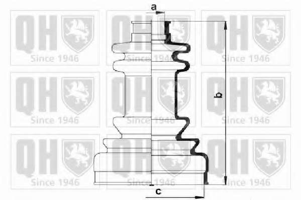 Комплект пылника, приводной вал