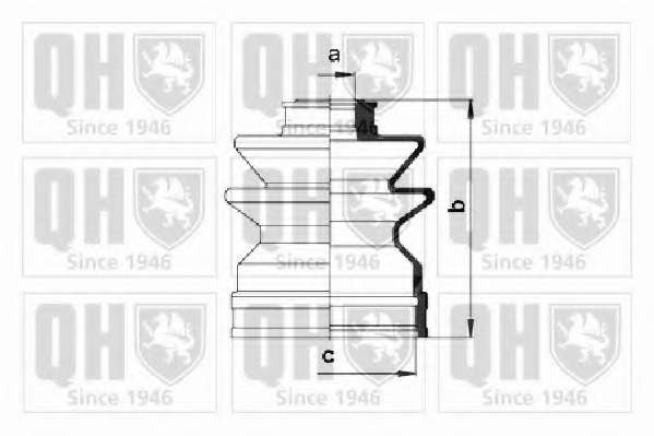 Комплект пылника, приводной вал