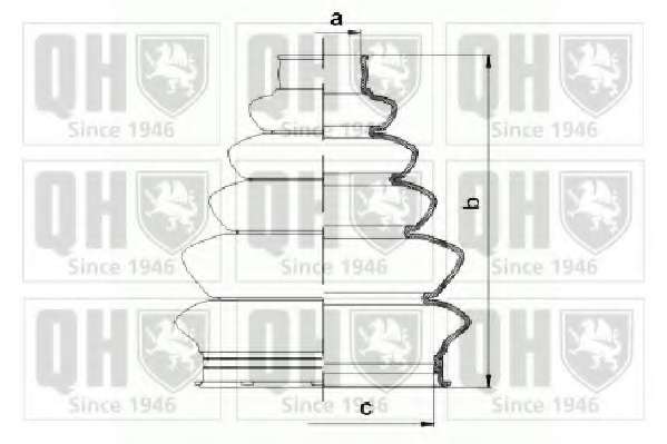Комплект пылника, приводной вал