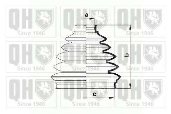Комплект пылника, приводной вал
