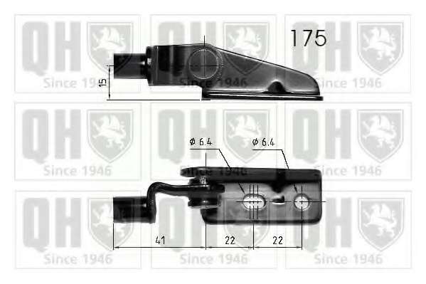 Газовая пружина, крышка багажник