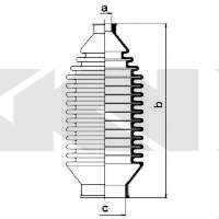 Пыльник, рулевое управление