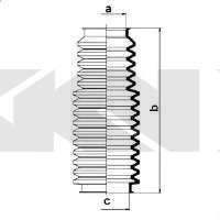 Пыльник, рулевое управление