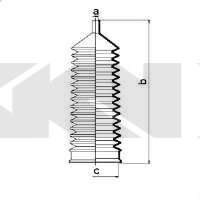 Пыльник, рулевое управление