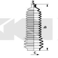 Пыльник, рулевое управление