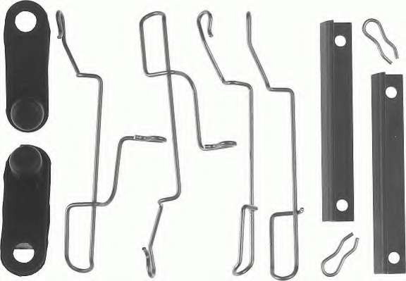 Комплектующие, колодки дискового тормоза