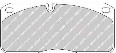 Комплект тормозных колодок, дисковый тормоз