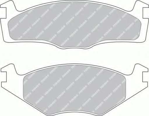 Гальмівні колодки дискові