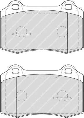 Гальмівні колодки дискові