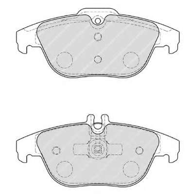 FERODO гальмівні колодки задні DB C204 07-