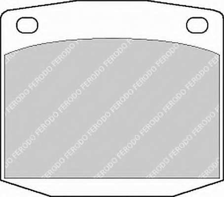 Комплект тормозных колодок, дисковый тормоз