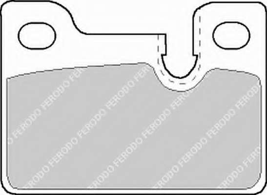 Комплект тормозных колодок, дисковый тормоз