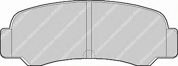 Комплект тормозных колодок, дисковый тормоз