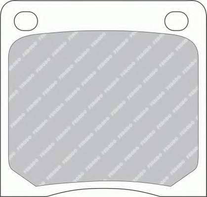 Комплект тормозных колодок, дисковый тормоз