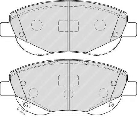 Гальмівні колодки дискові