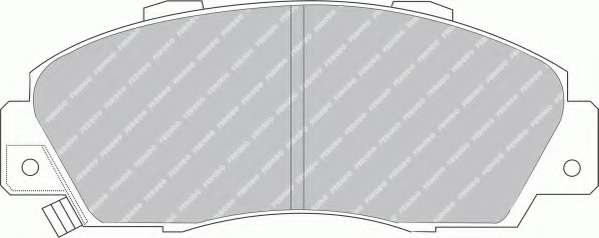 Колодки гальмівні дискові