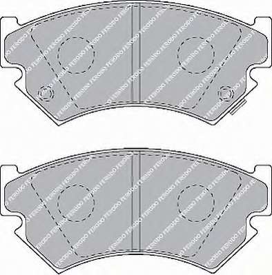 Комплект тормозных колодок, дисковый тормоз
