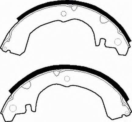 Комплект тормозных колодок