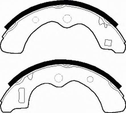 Комплект тормозных колодок