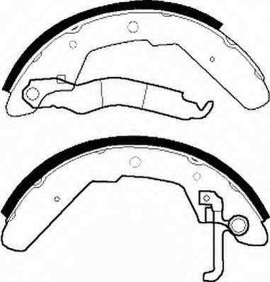 Комплект тормозных колодок