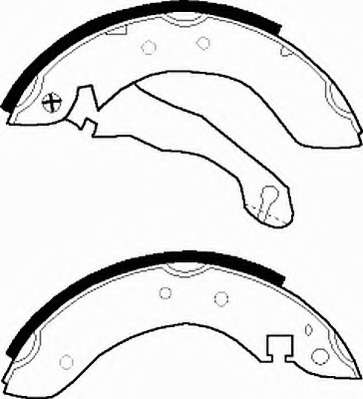 Комплект тормозных колодок