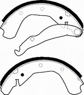 Комплект тормозных колодок