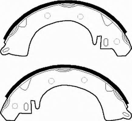 Комплект тормозных колодок