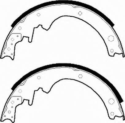 Комплект тормозных колодок