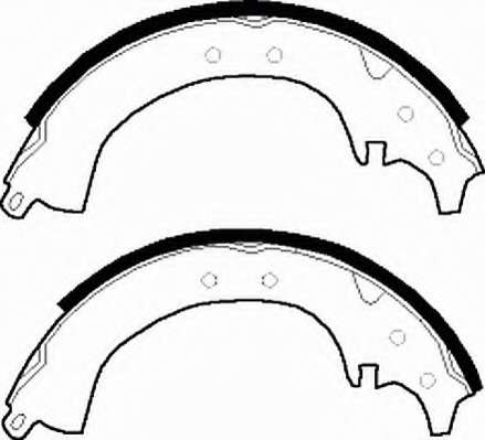 Комплект тормозных колодок