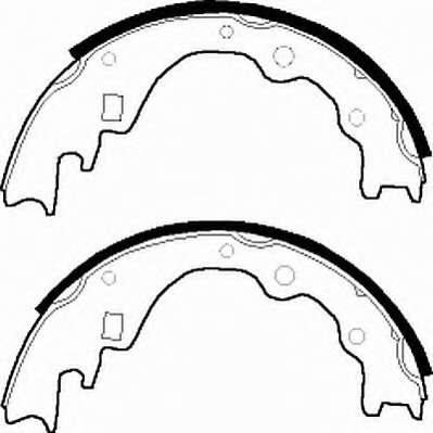 Комплект тормозных колодок