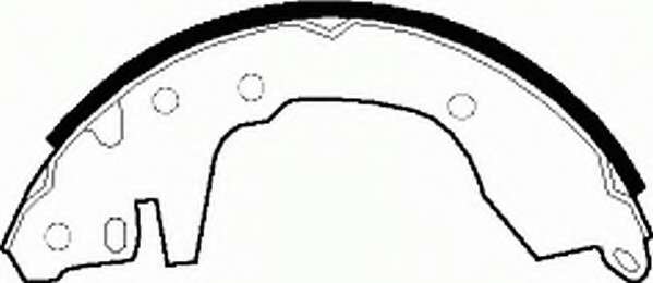 Комплект тормозных колодок