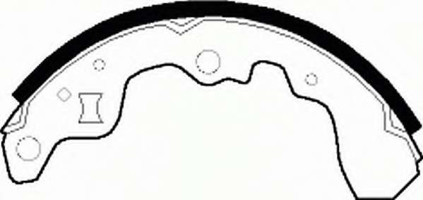 Комплект тормозных колодок