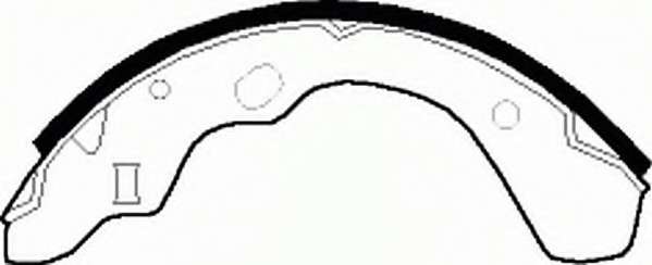 Комплект тормозных колодок