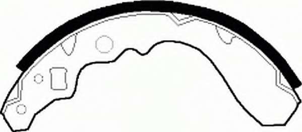 Комплект тормозных колодок